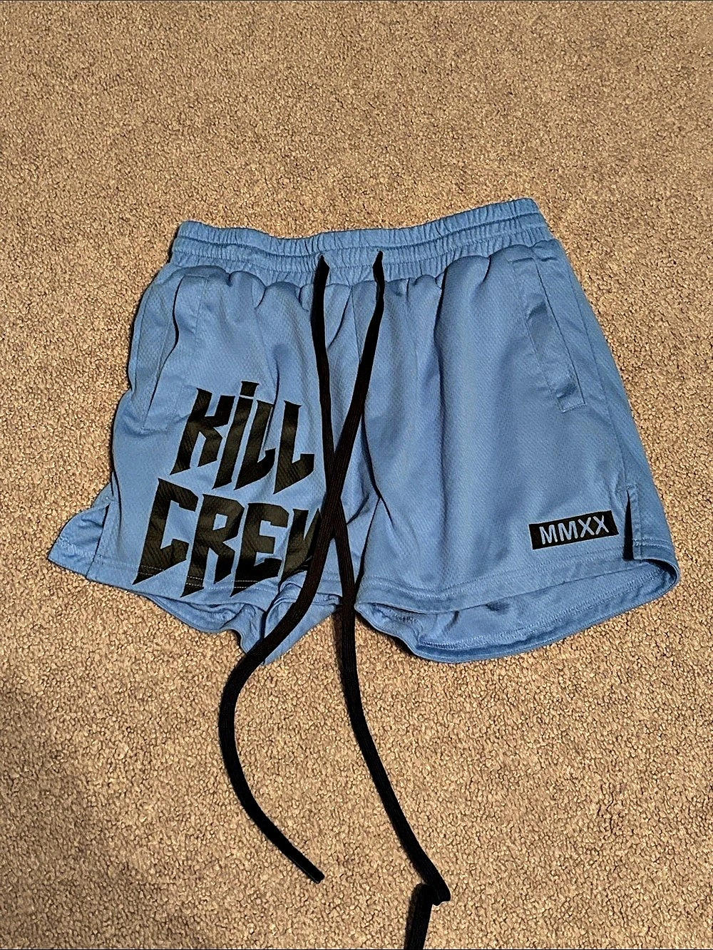 Kill Crew Athletic Shorts in Blue